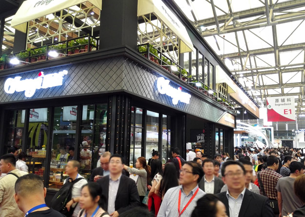 顶益食品展台搭建项目